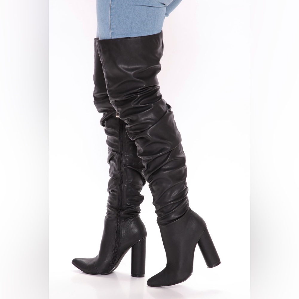 Not Playing Around Heeled Fashionnova Boots